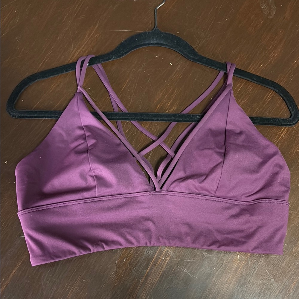 Women's Strappy Purple Bralette